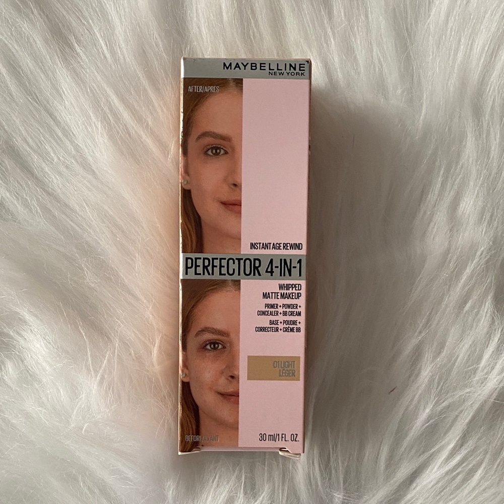 Maybelline Perfector 4-in-1 Whipped Matte Makeup - Light / New in box - Picture 1 of 4